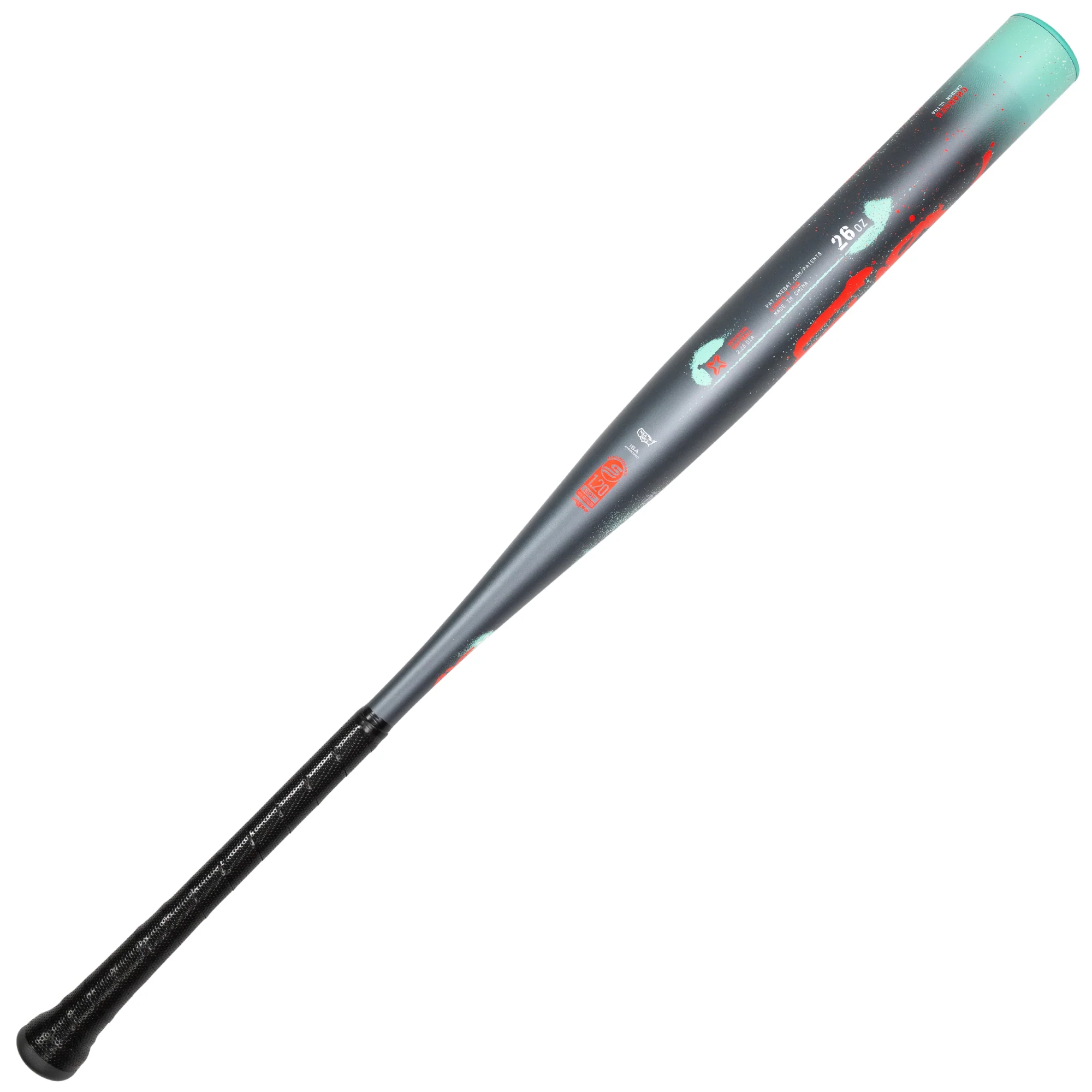 Axe Fury 1-Piece USSSA Slowpitch Bat | Special Edition | ½ oz Endloaded | Flared Handle | - Image 3