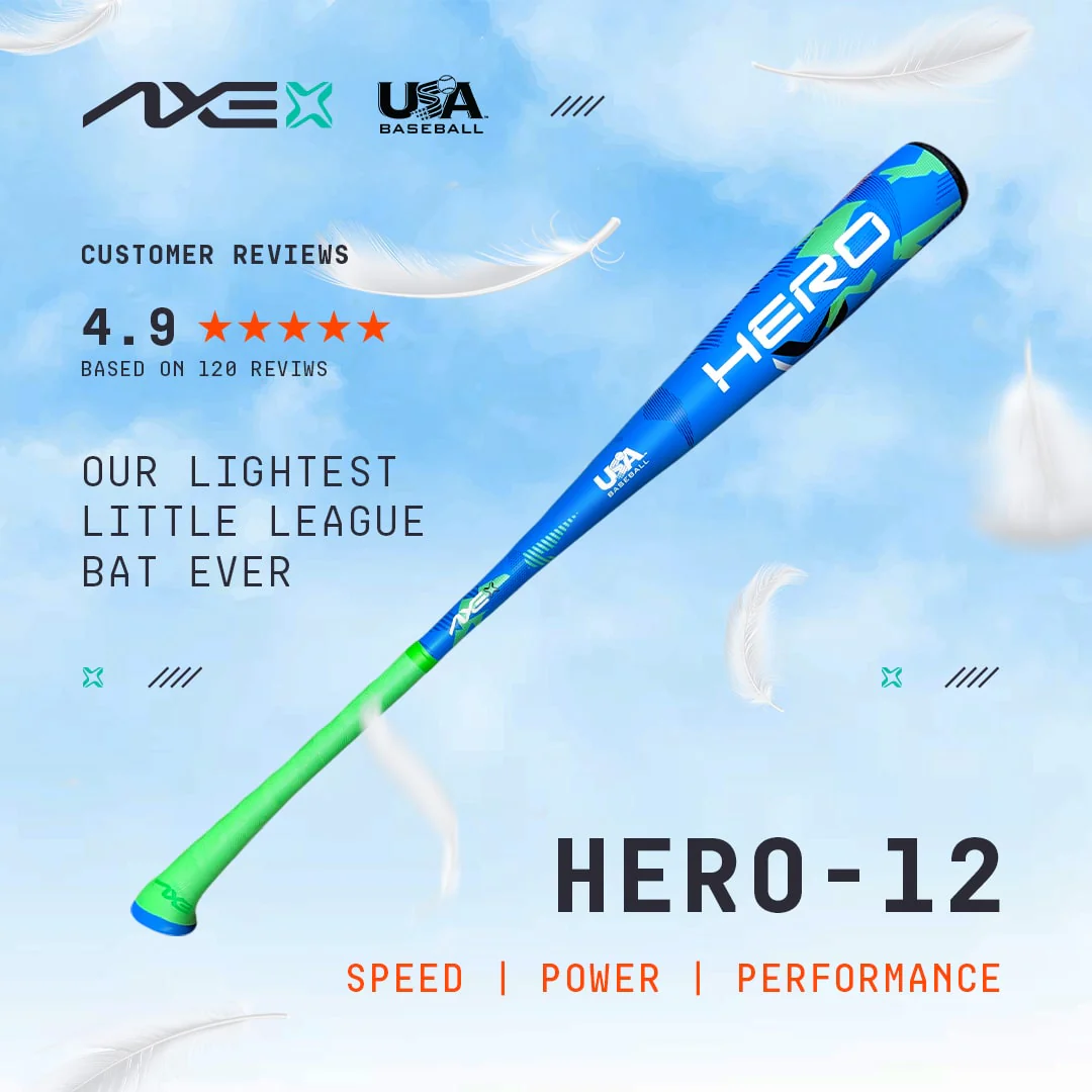Axe Hero -12 USA Baseball Bat - Image 7
