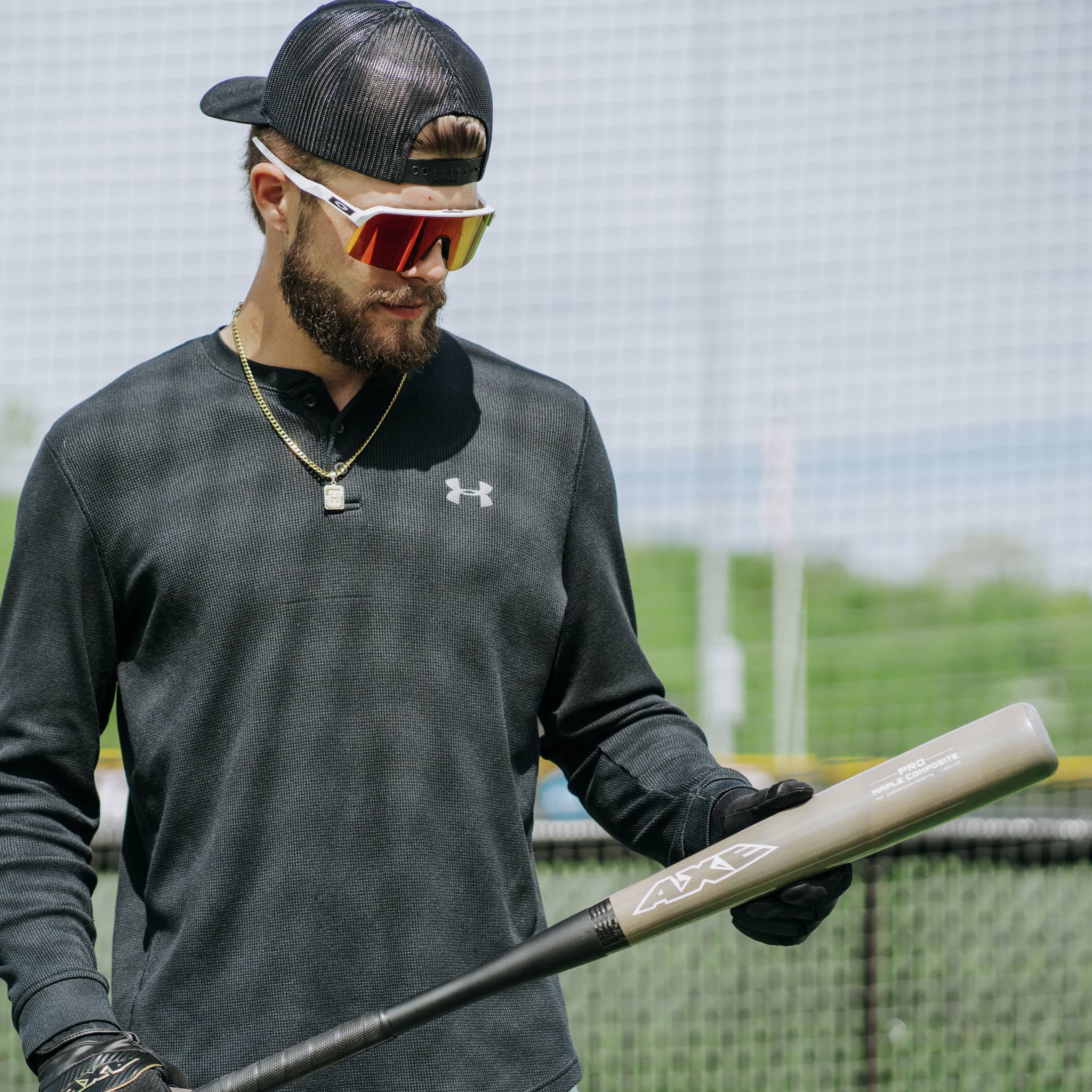Axe Pro Maple Composite Wood Bat - Flared Handle - Image 8